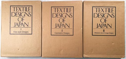 Textile Designs Of Japan – 3 Volume Set