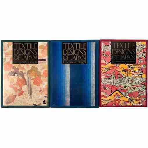 Textile Designs Of Japan – 3 Volume Set