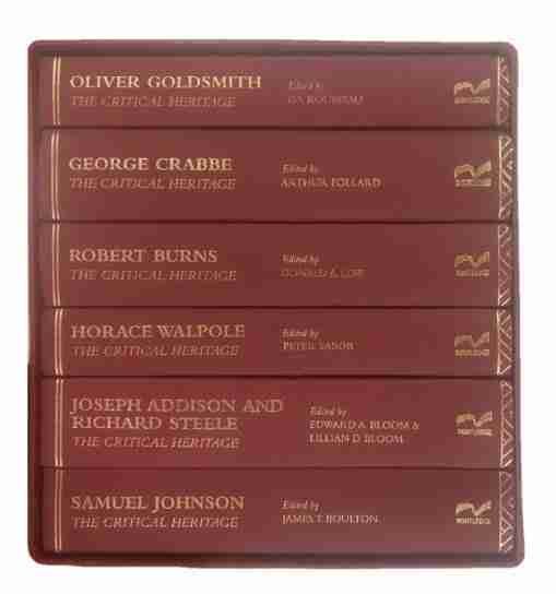 Buy 18th Century Literature 6 Volume Set The Critical Heritage   554 18th Century Literature 5 Vol In Slipcase 509x544 