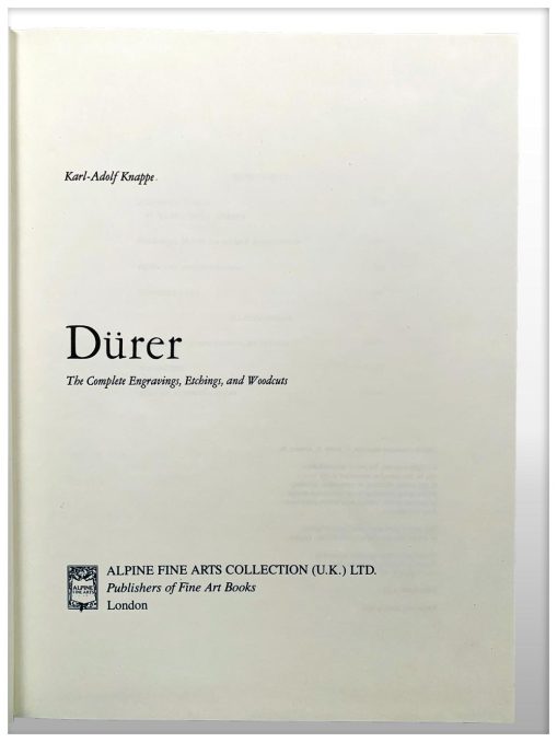 Durer The Complete Engravings Etchings And Woodcuts