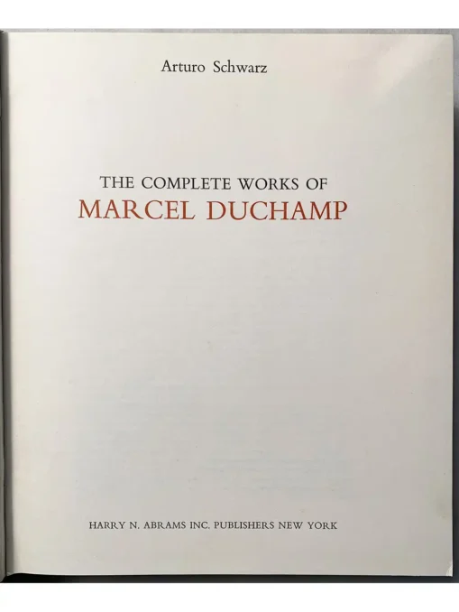 The Complete Works of Marcel Duchamp