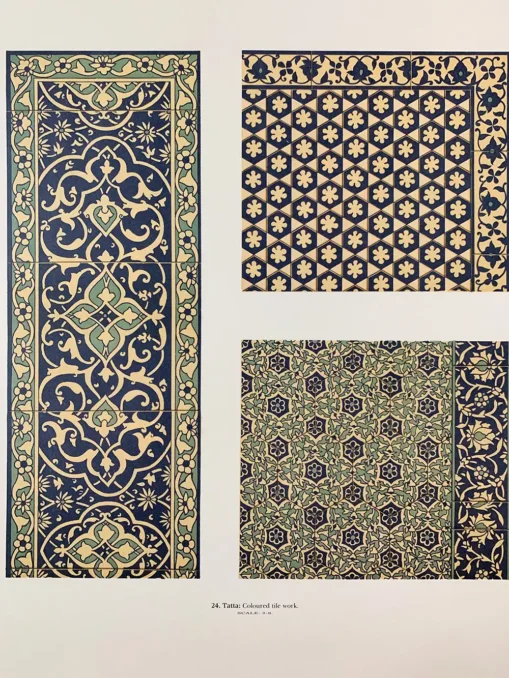 Facsimile Edition of the Portfolio of Illustrations of Sindh Tiles