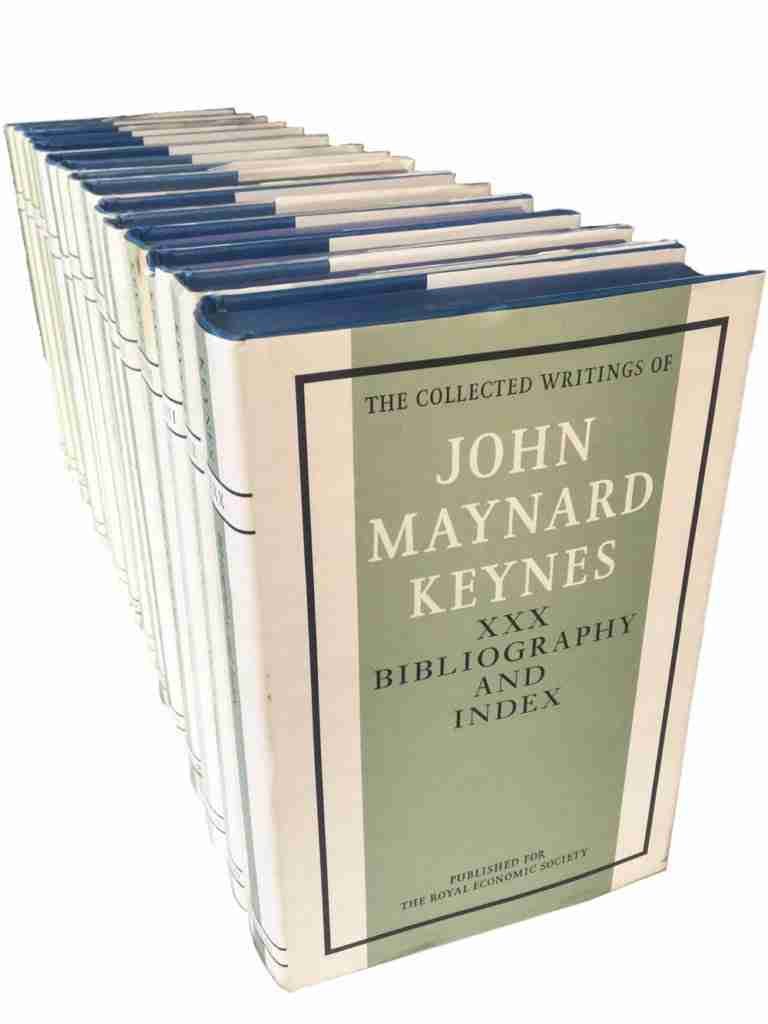 Buy The Collected Writings Of John Maynard Keynes – 30 Volume Set Book ...