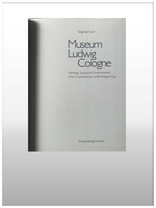 Museum Ludwig Cologne – 2 Volume Set
