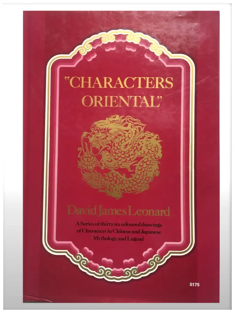 Characters Oriental A Series Of 36 Coloured. Drawings…mythology & Legend