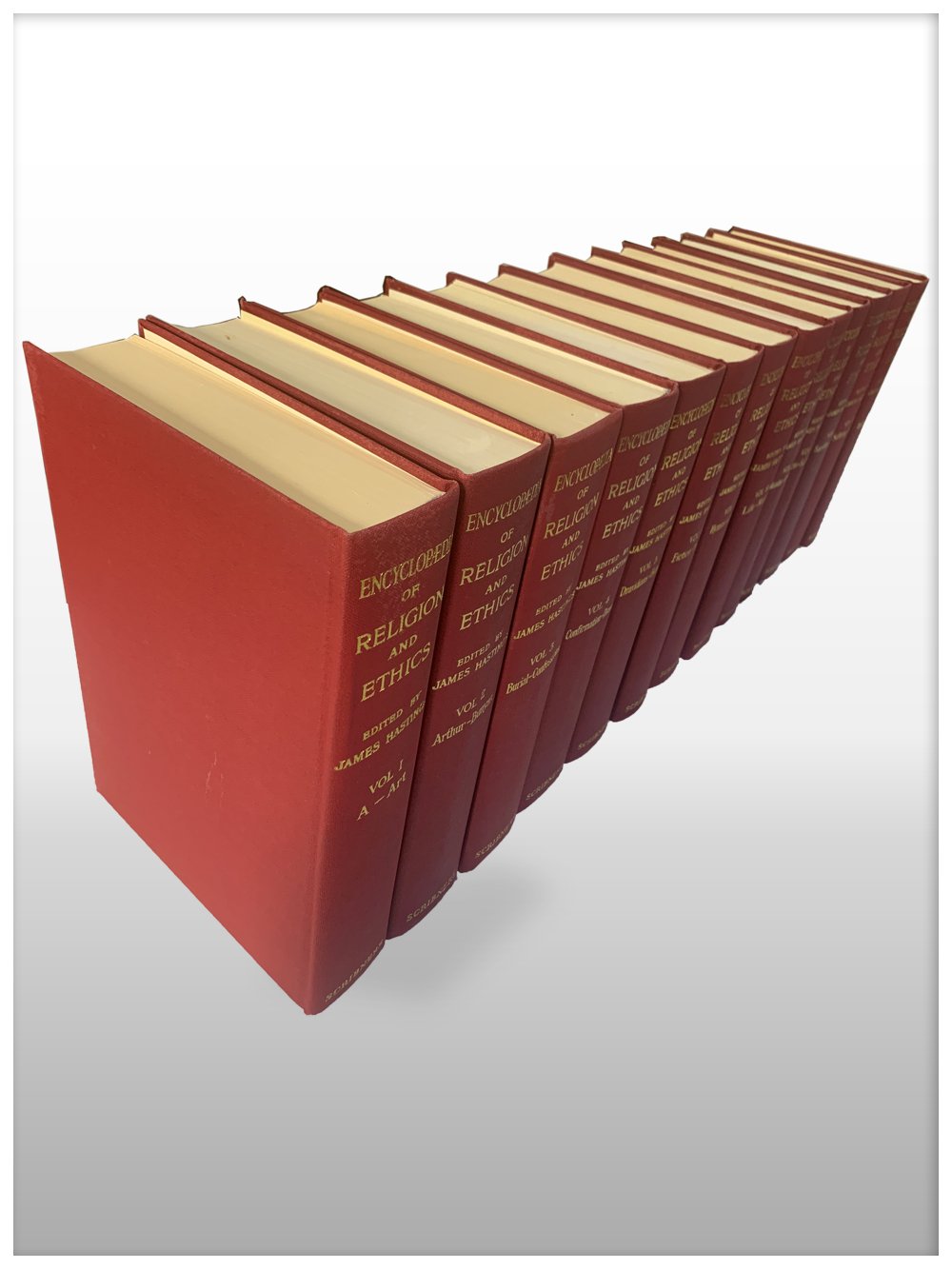 Buy Encyclopaedia of Religion and Ethics – 12 Volume Set + Index
