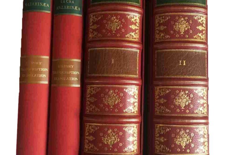 The Gutenberg Bible – 4 Volume Set