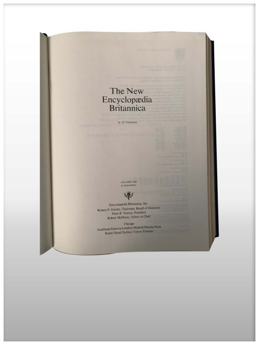 Britannica Book Of The Year – 16 Volume Set.