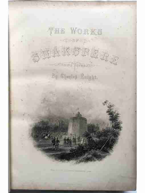 Buy The Works of Shakspere with illustrations on steel - 2 Vols Set
