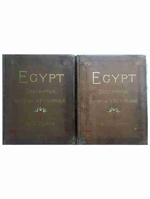 Buy Egypt : Descriptive, Historical & Picturesque.2 Vols Set- 2 Sets