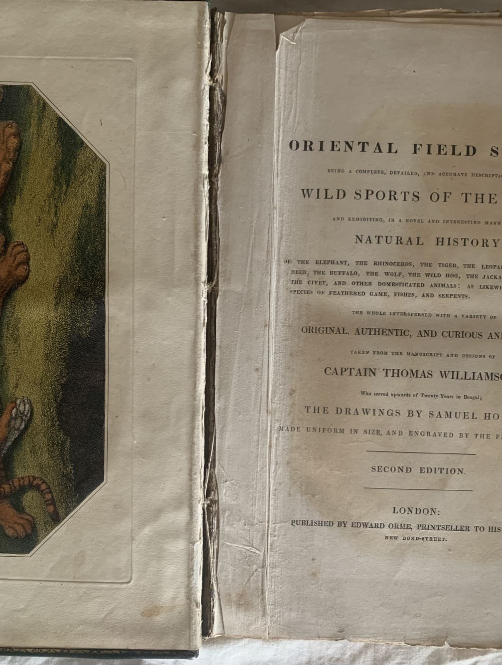 Wild Sports of the East ( A reproduction of the original _ Oriental Field Sports