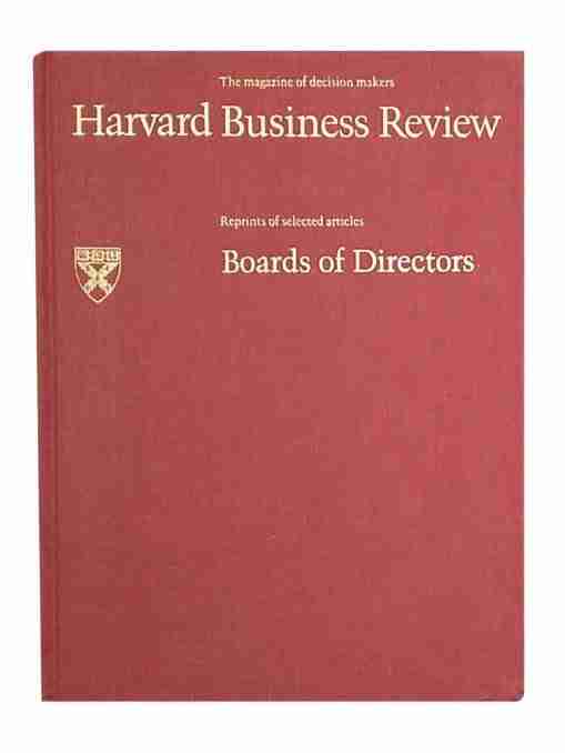 Harvard Business Review:Boards of directors