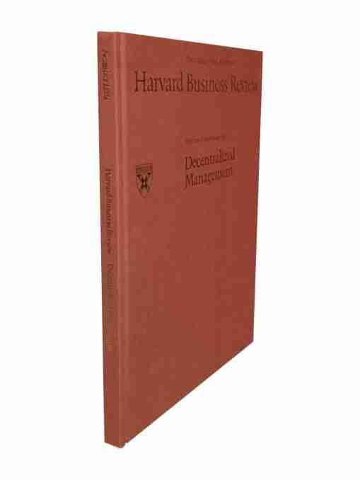 Harvard Business Review: Decentralized Management