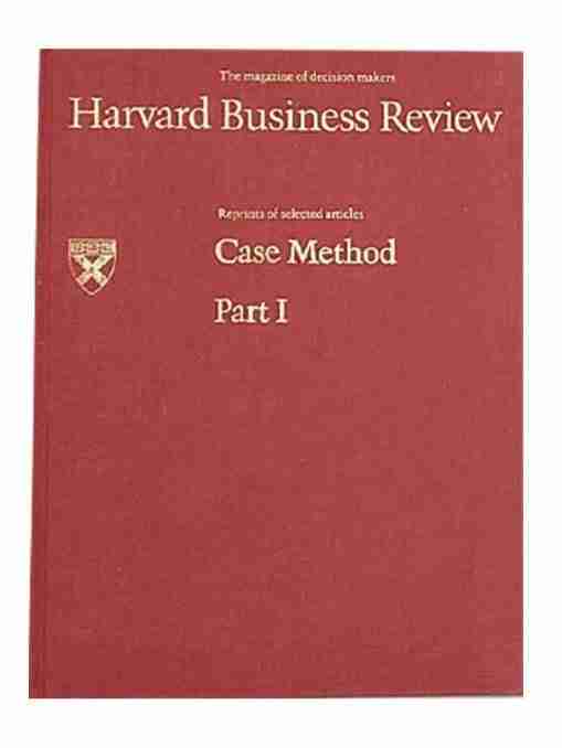 Harvard Business Review: Case method – 3 Volume Set