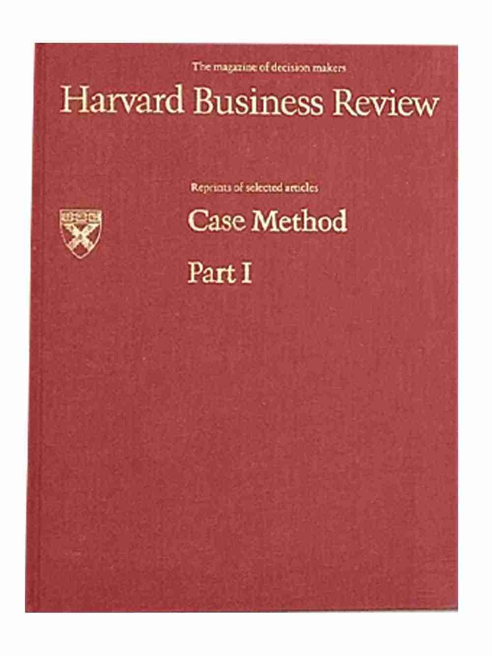 harvard case studies book