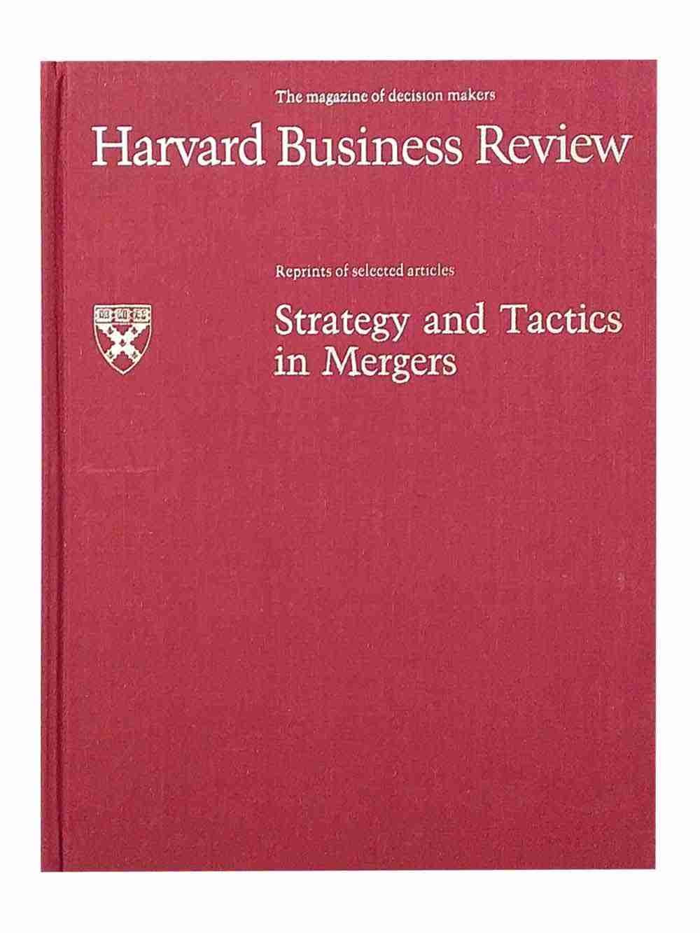 buy-harvard-business-review-strategy-tactics-in-mergers-book-rare