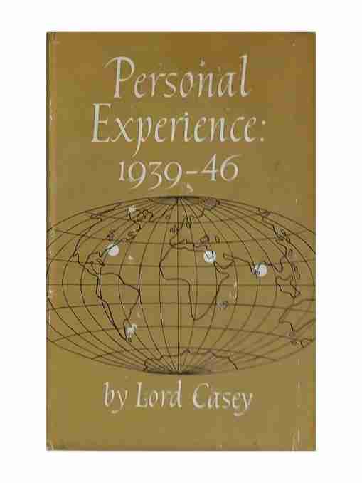 Personal Experience 1939-1946
