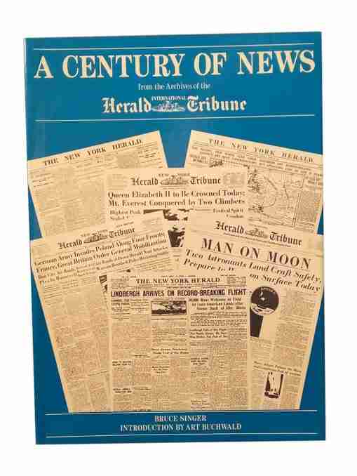 A Century Of News, From The Archives Of The International Herald Tribune