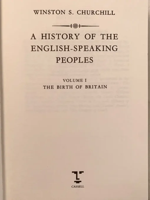 A History Of The English Speaking Peoples – 4 Volume Set