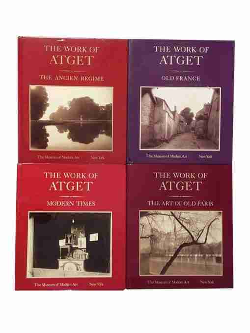 The Work Of Atget – 4 Volume Set
