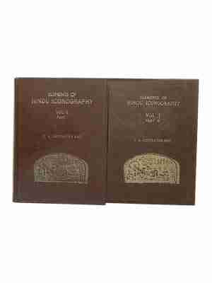 Elements of hindu iconography 2 Volume in 4 parts.