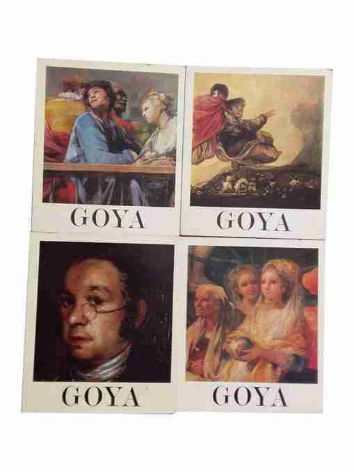 Goya – Biography, Analytical Study And Catalogue Of His Paintings – 4 Volume Set