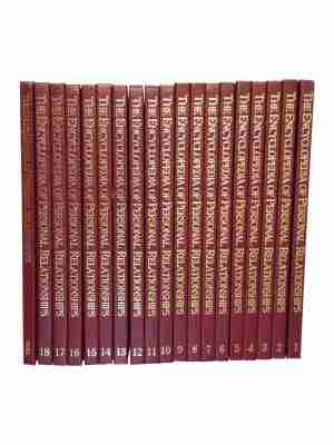 The Marshall Cavendish Encyclopedia Of Personal Relationships. Human Behaviour.- 18 Volume Set + Index
