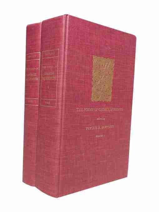 The poems of george Meredith – 2 Volume Set