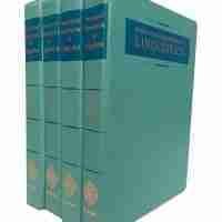 International encyclopedia of linguistics – 4 Volume Set