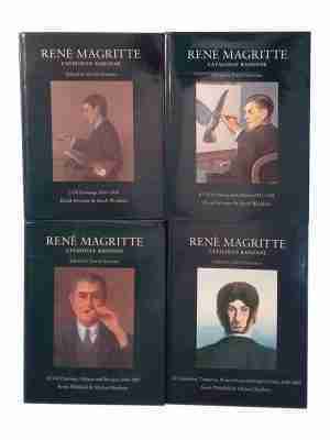 Rene Magritte Catalogue Raisonne – 4 Vol. Set