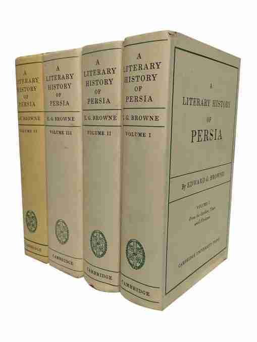 A Literary History Of Persia – 4 Volume Set