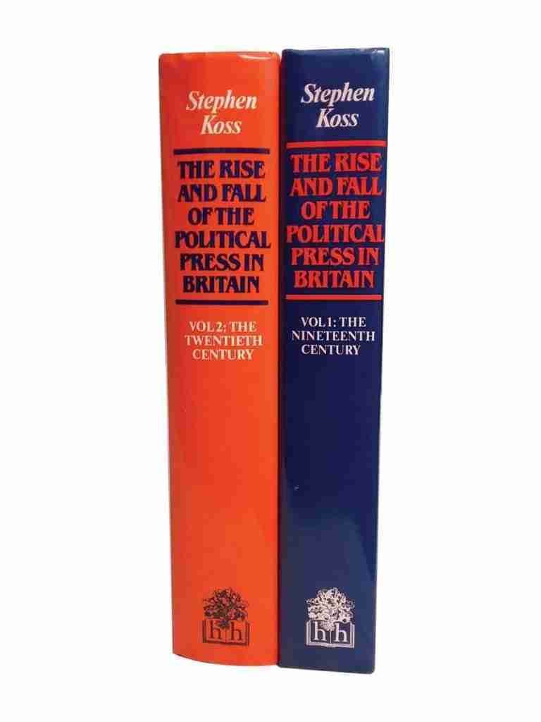 The Rise & Fall Of The Political Press In Great Britain – 2 Volume Set