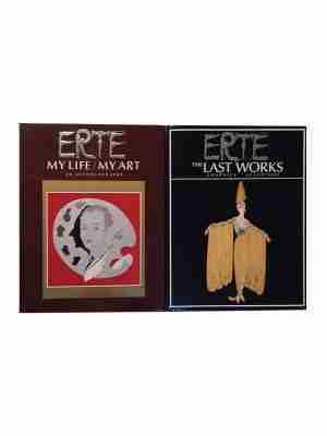 Erte My Life/ My Art An Autobiography Erte The Last Works Graphic Sculptures