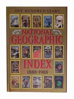 National Geographic Index 1888-1988