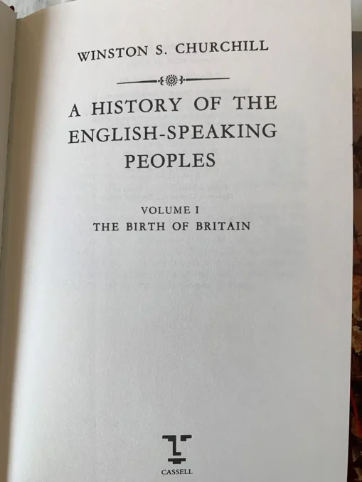 A History Of The English Speaking Peoples – 4 Volume Set