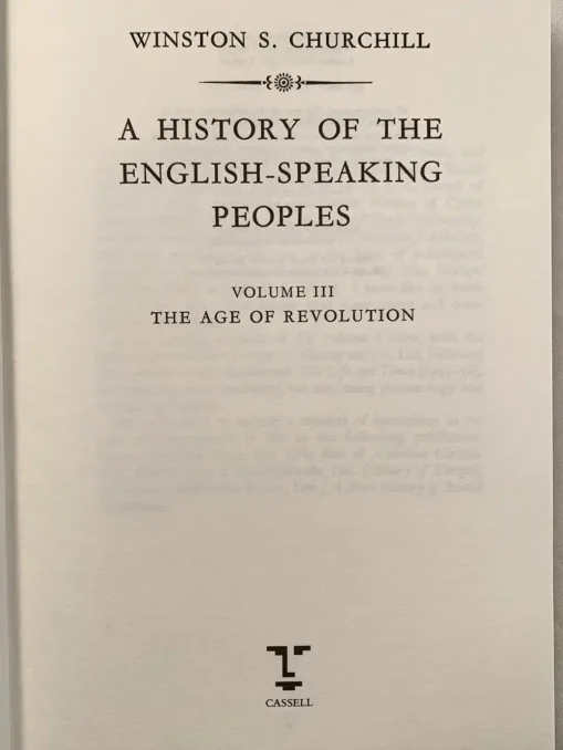 A History Of The English Speaking Peoples – 4 Volume Set