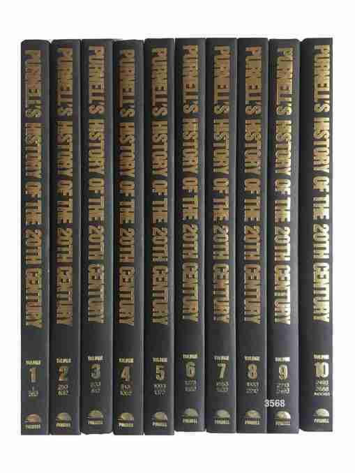 Purnell’s History Of The 20th Century – 10Volume Set
