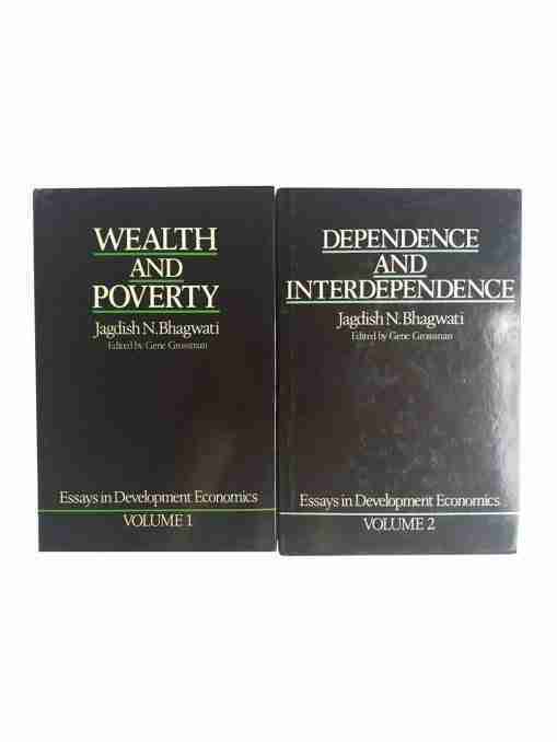 "Essays In Development Economics – Wealth And Poverty– Vol1 Dependence And Interdependence- Vol 2 - 2 Volume Set"