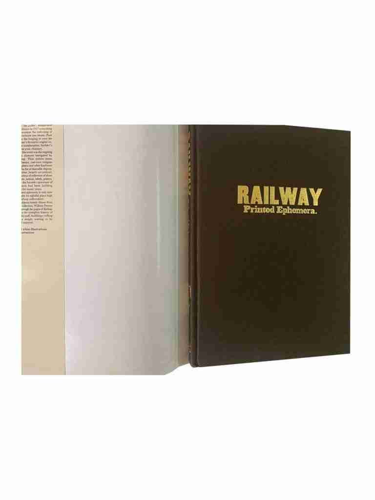 Railway Printed Ephemera, Being…Behind