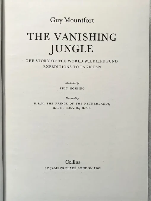 The Vanishing Jungle Two Wildflife Expeditions To Pakistan