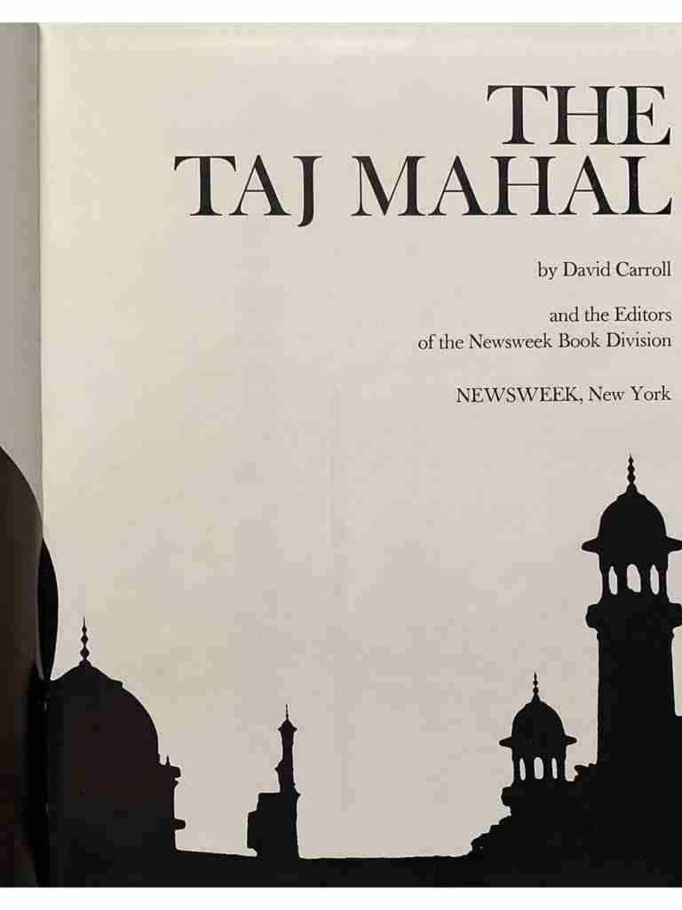 The Taj Mahal Wonders Of Man