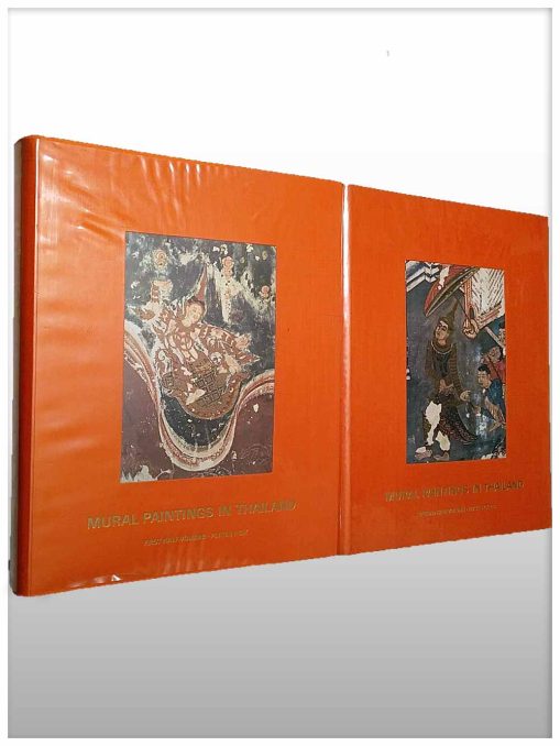 Mural paintings in Thailand - 2 Volumes Plates + One Volume Text