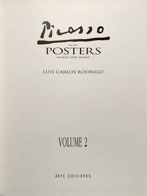 Picasso in his Posters image and work