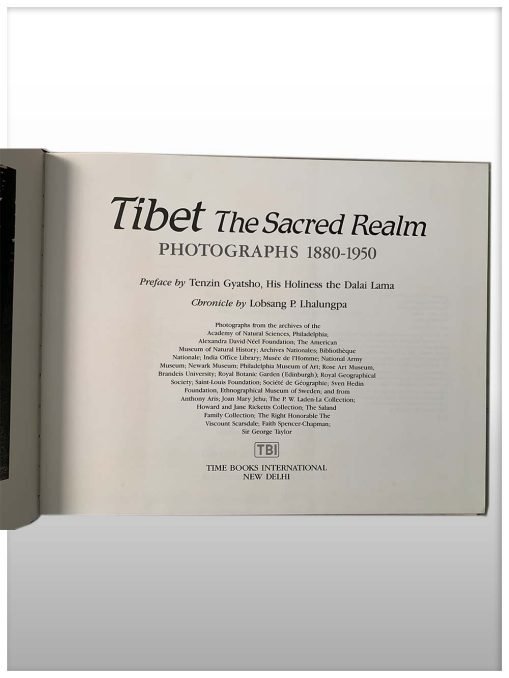 Tibet the sacred realm photographs 1880-1950 (2 Copies)
