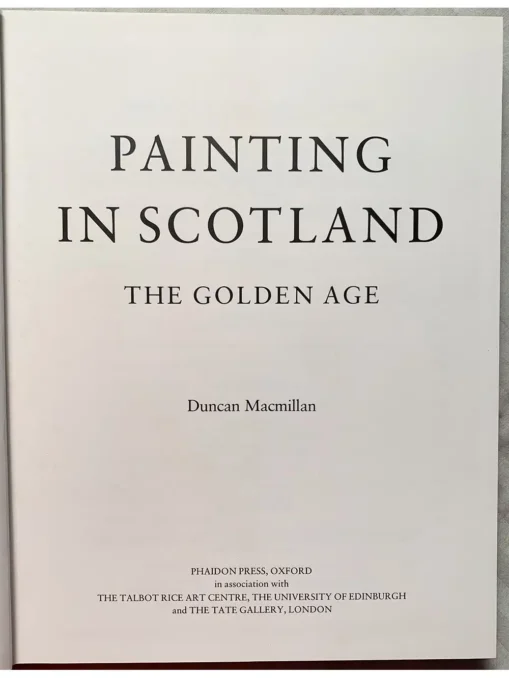 Painting In Scotland The Golden Age