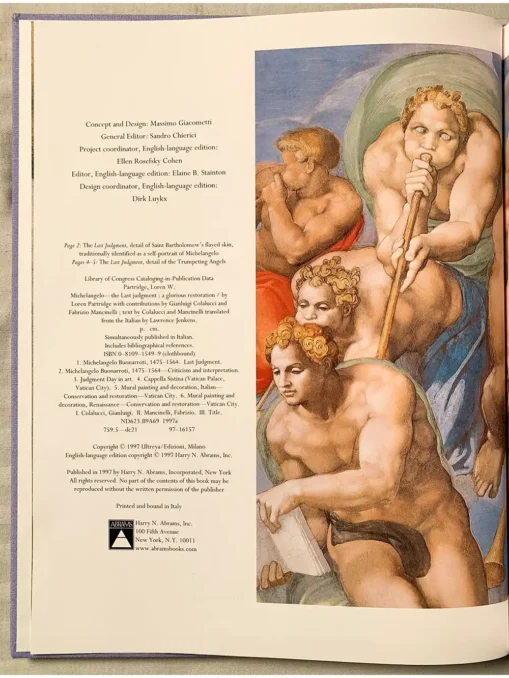 Michaelangelo The Last Judgement A Glorious Restorement
