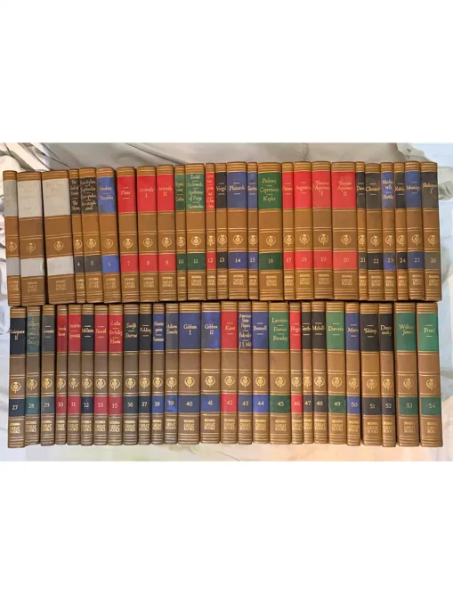 Great books of the western world 54 Volume Set
