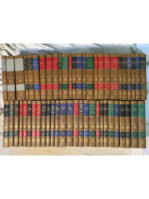 Great books of the western world 54 Volume Set