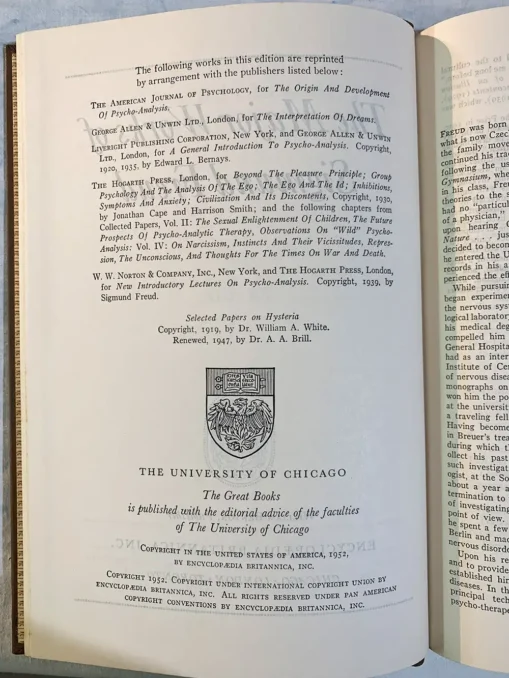 Great books of the western world 54 Volume Set