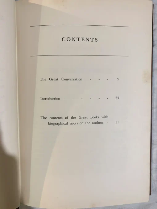 Great books of the western world 54 Volume Set